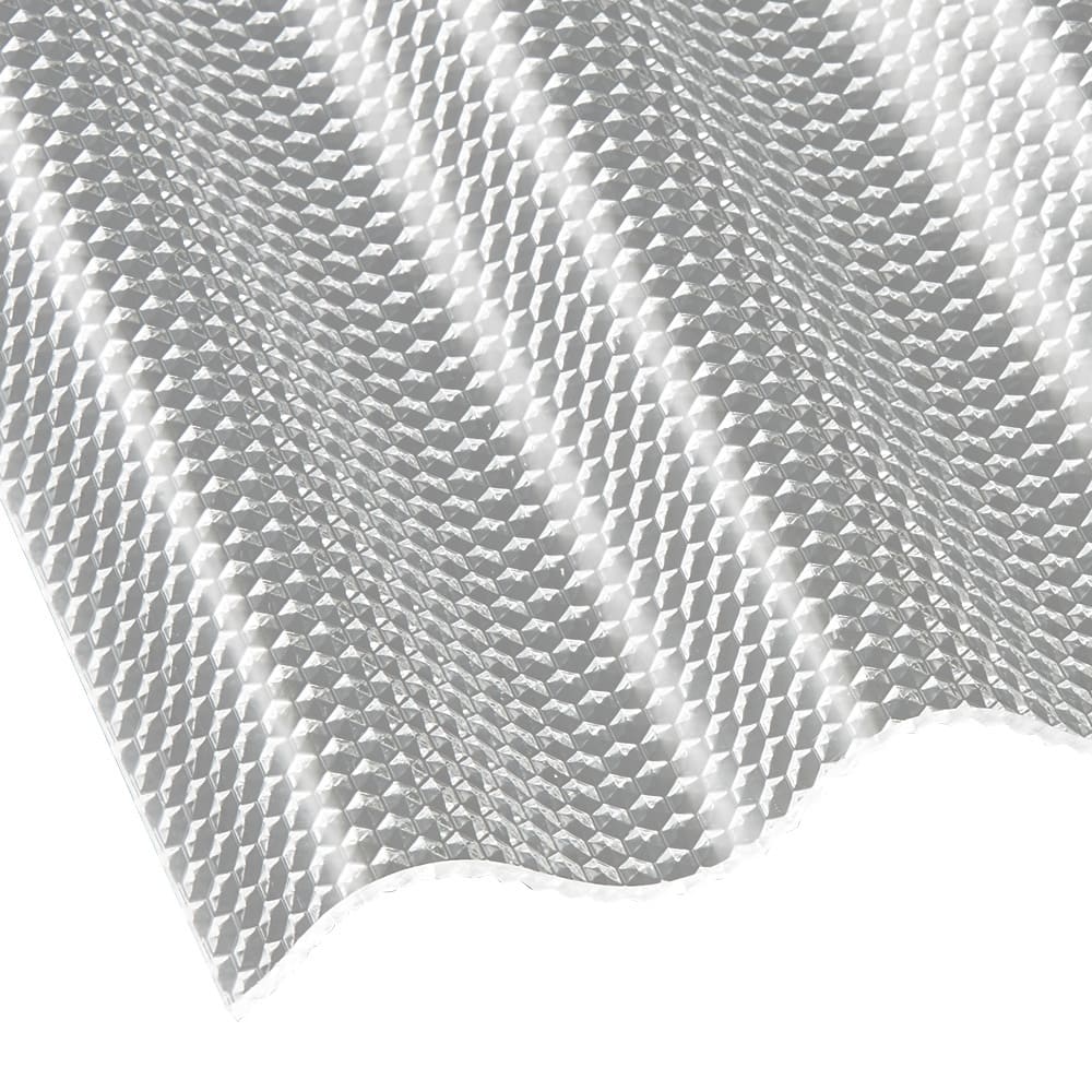 Profilschnitt Polycarbonat Wellplatte klar