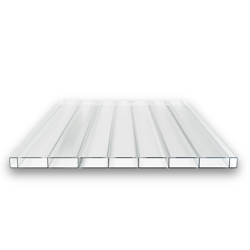 Acrylglas Doppelstegplatten 16/64 mm Luxline klar/farblos
