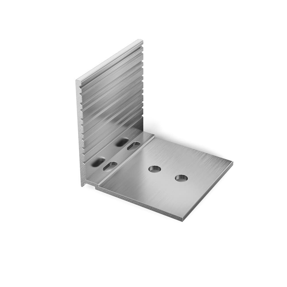 Haltewinkel Aluminium pressblank