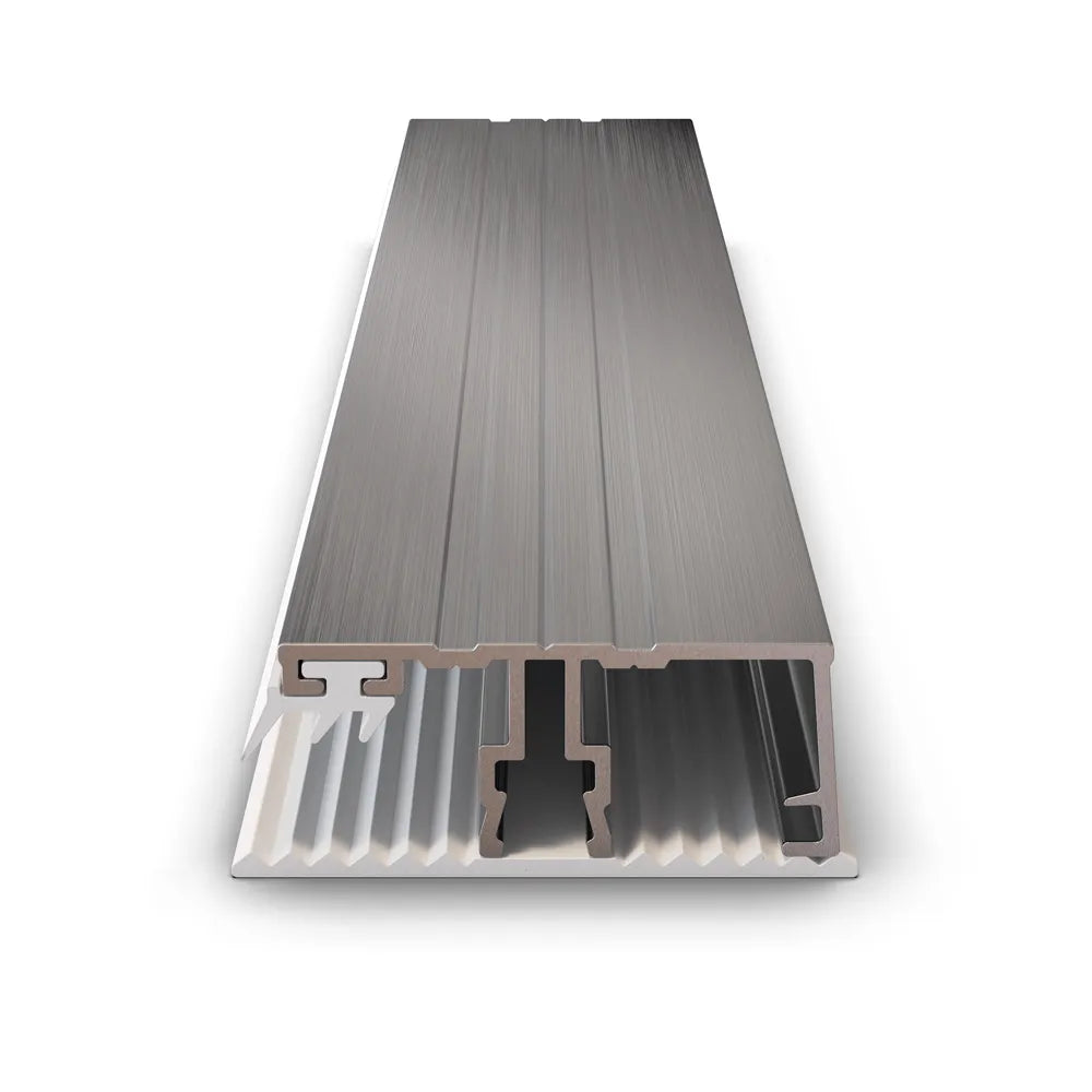 Randprofil Premium Alu-Gummi 60 mm für 16 mm Stegplatten