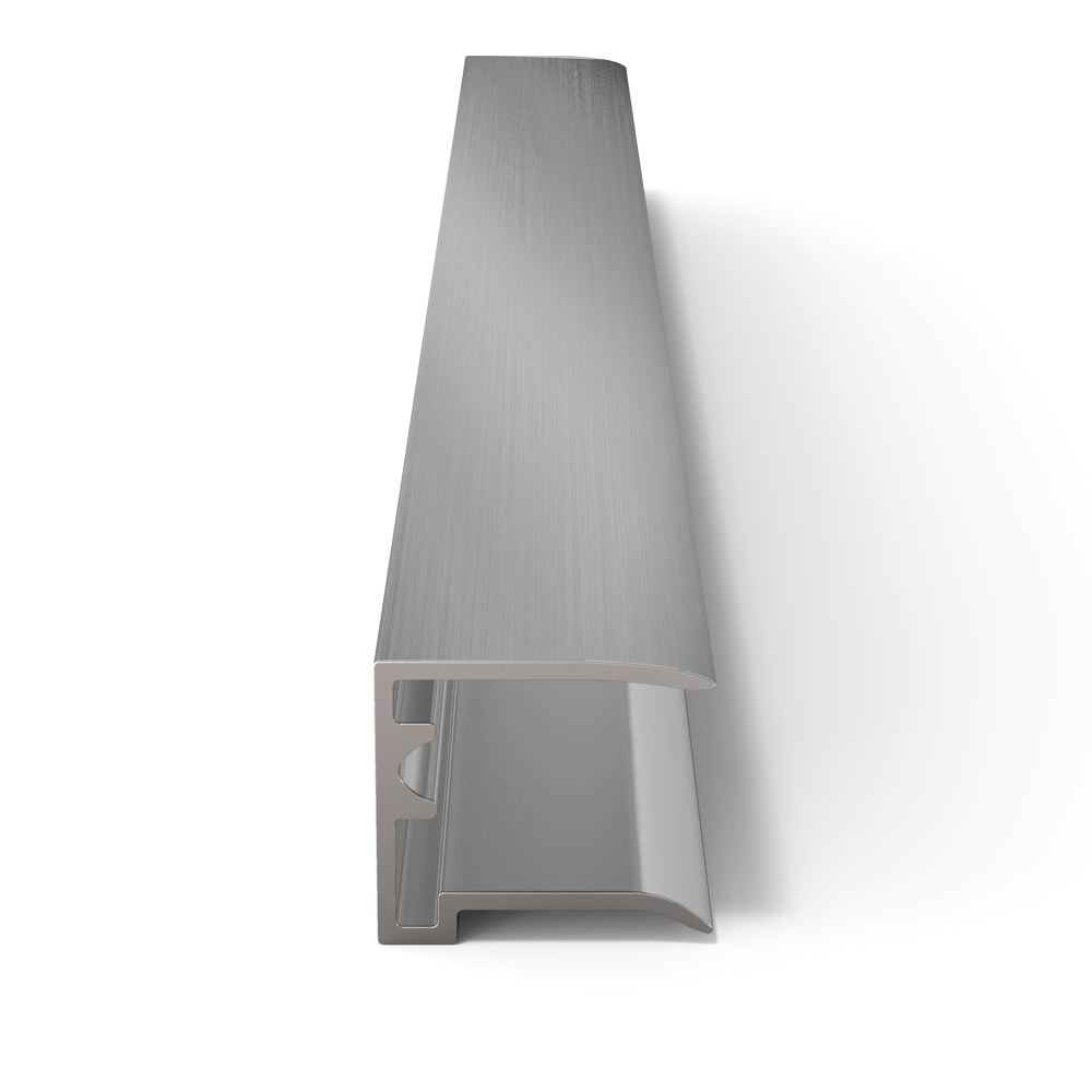 U-Profil mit Tropfkante Aluminium pressblank 16 mm