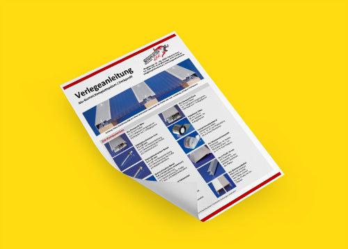 Stegplatten mit Alu-Gummi Komplettsystem
